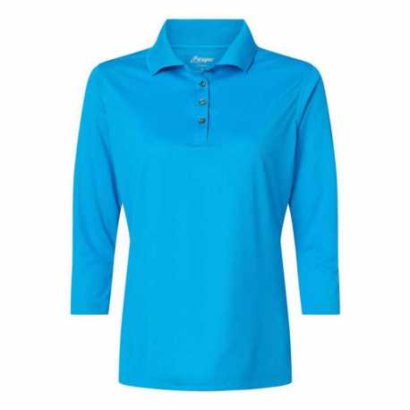 Paragon 120 Women's Lady Palm Three-Quarter Sleeve Polo