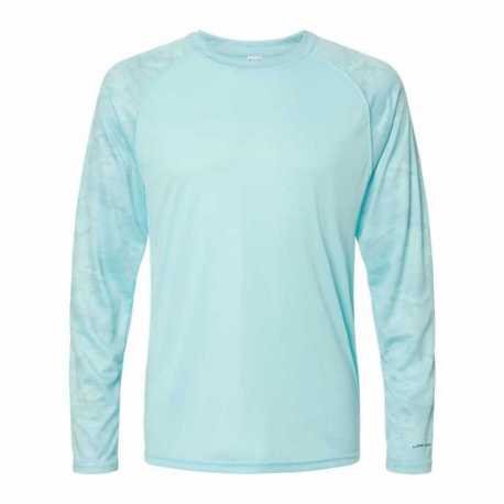 Paragon 216 Cayman Performance Camo Colorblocked Long Sleeve T-Shirt