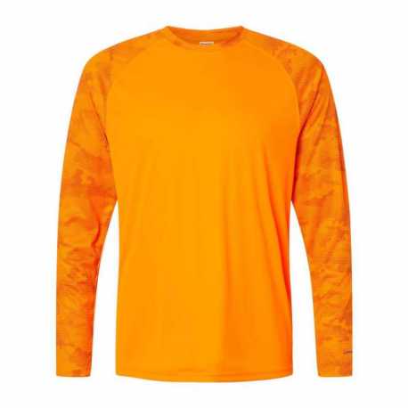 Paragon 216 Cayman Performance Camo Colorblocked Long Sleeve T-Shirt
