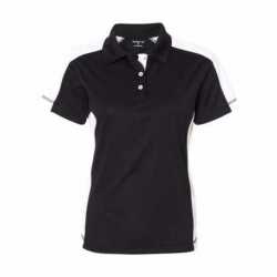 Sierra Pacific 5465 Women's Colorblocked Moisture Free Mesh Polo