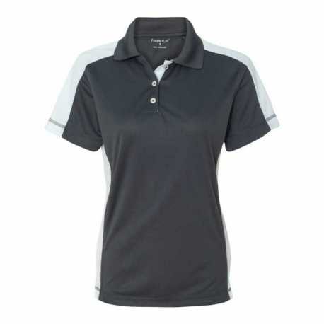Sierra Pacific 5465 Women's Colorblocked Moisture Free Mesh Polo