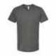 Tultex 207 Poly-Rich V-Neck T-Shirt