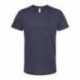 Tultex 207 Poly-Rich V-Neck T-Shirt
