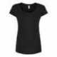 Tultex 243 Women's Poly-Rich Scoop Neck T-Shirt