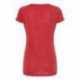 Tultex 243 Women's Poly-Rich Scoop Neck T-Shirt