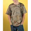 Code Five 2280 Youth Officially Licensed REALTREE Camouflage Short Sleeve T-Shirt