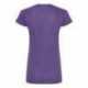 Tultex 244 Women's Poly-Rich V-Neck T-Shirt