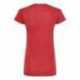 Tultex 244 Women's Poly-Rich V-Neck T-Shirt