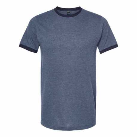 Tultex 246 Fine Jersey Ringer T-Shirt