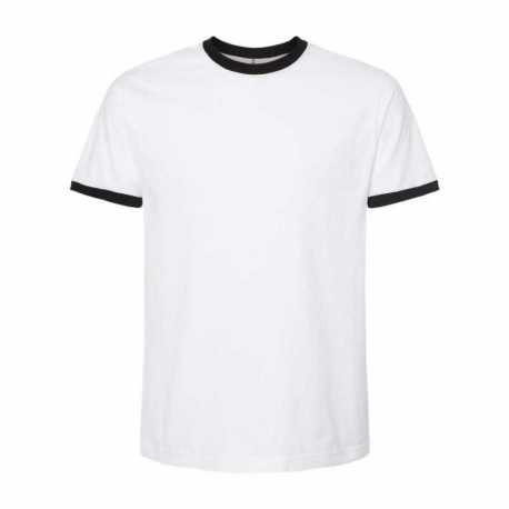Tultex 246 Fine Jersey Ringer T-Shirt