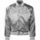 Augusta Sportswear 3610 Unisex Striped Trim Satin Baseball Jacket