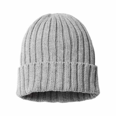 Atlantis Headwear SHORE Sustainable Cable Knit Cuffed Beanie