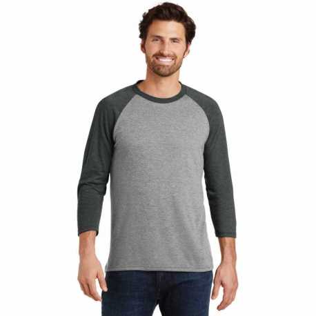 District DM136 Perfect Tri 3/4-Sleeve Raglan