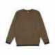 LAT 6789 Adult Statement Fleece Crew Sweatshirt